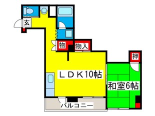 ハイツシャレードの物件間取画像